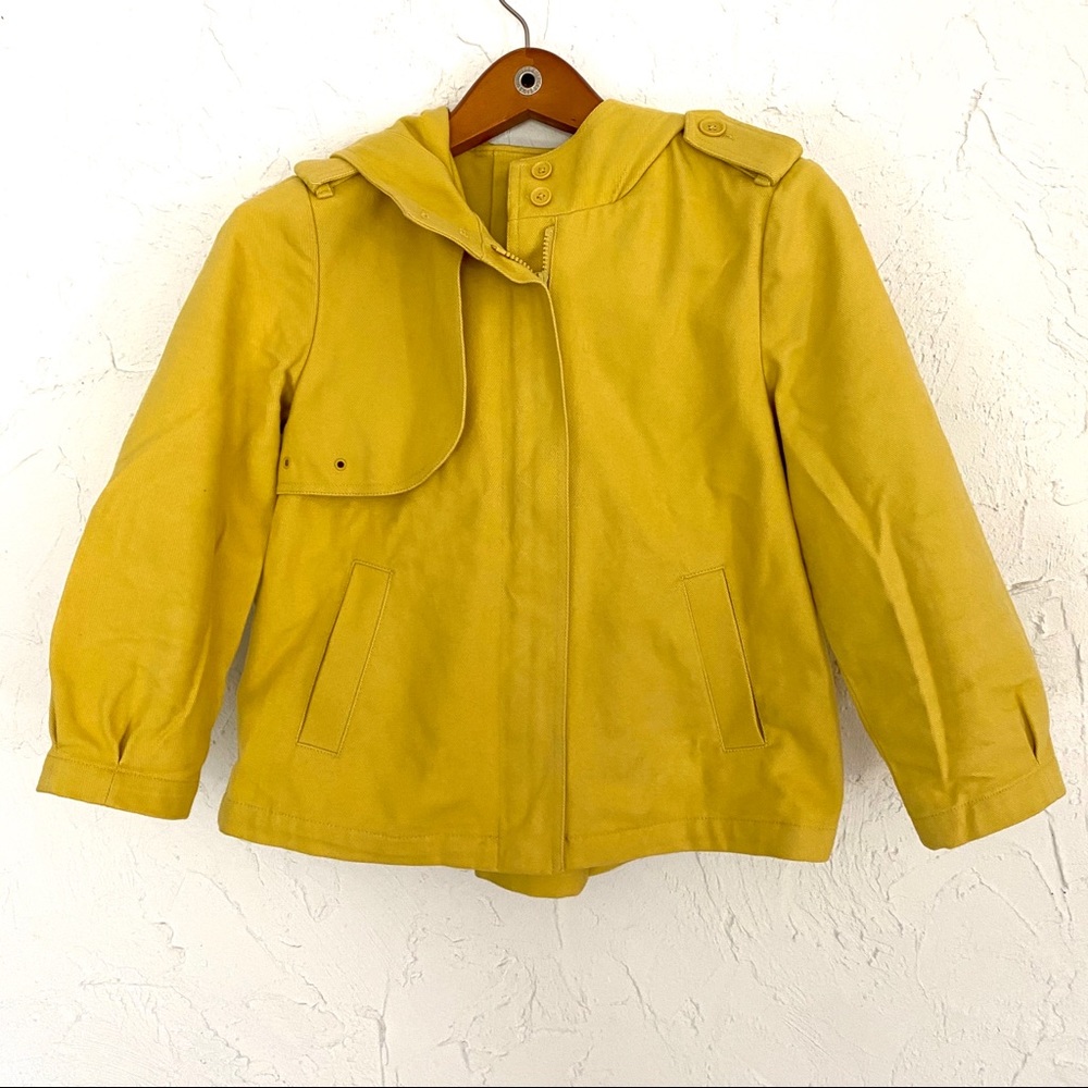 Gap crop jacket with 3/4 sleeves